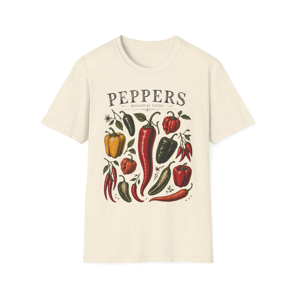 Peppers Botanical Study T-shirt