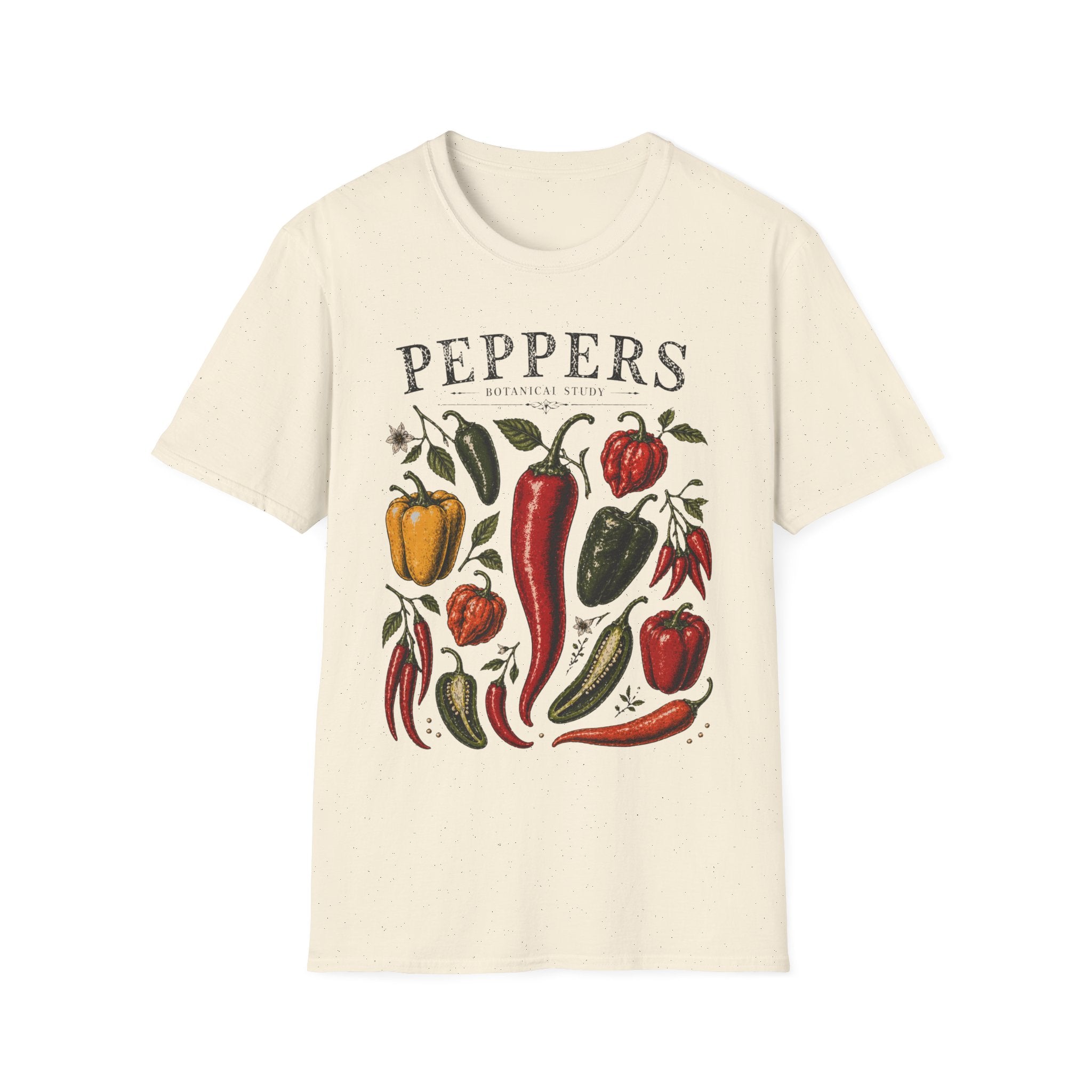 Peppers Botanical Study T-shirt
