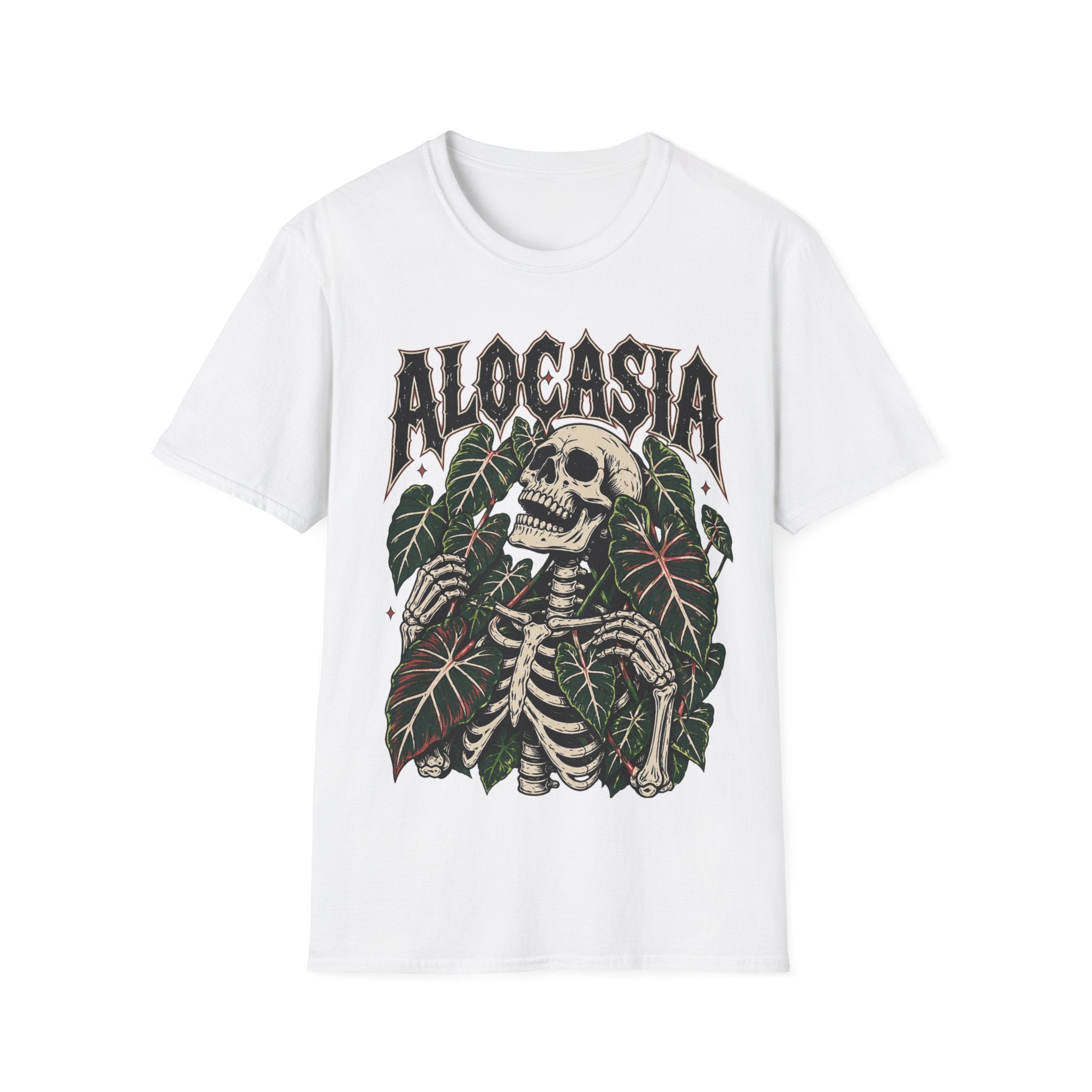 Alocasia Gothic Skeleton T-Shirt
