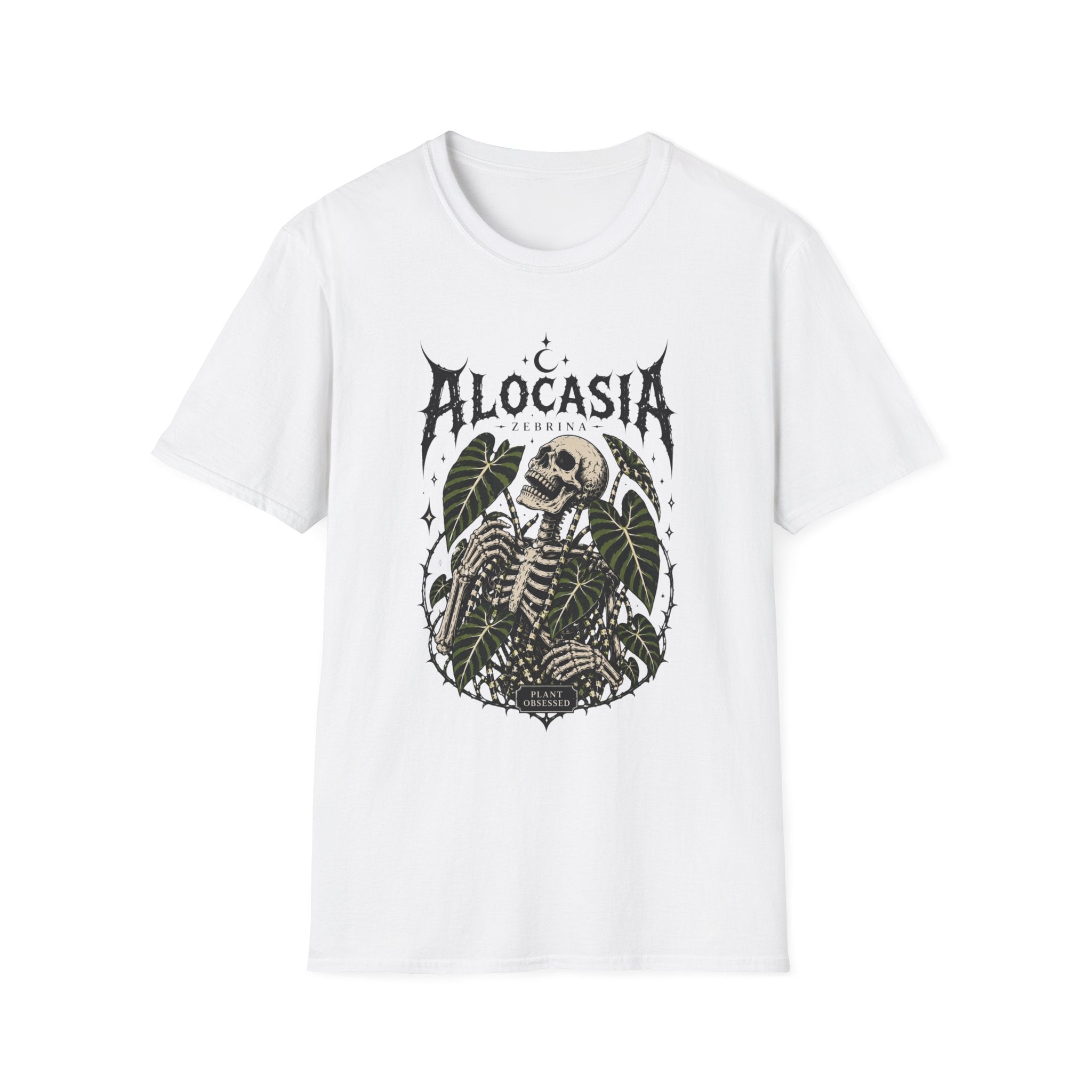 Plant Obsessed – Alocasia Zebrina T-shirt