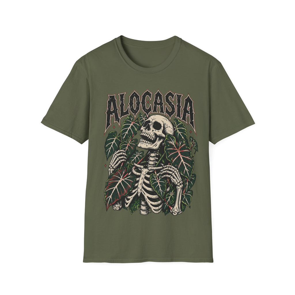 Alocasia Gothic Skeleton T-Shirt
