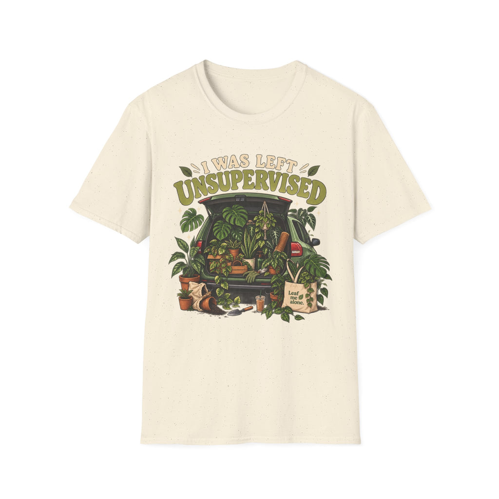 i was left unsupervised T-shirt