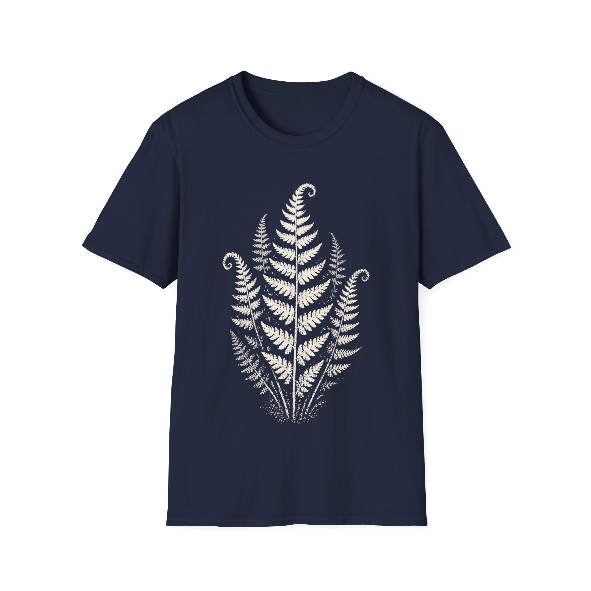 Linocut Minimal Fern T-shirt