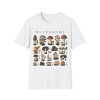 Mushroom Botanical Illustration T-shirt