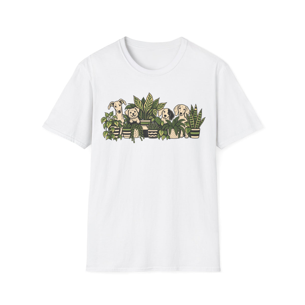 Houseplants and Dogs T-Shirt