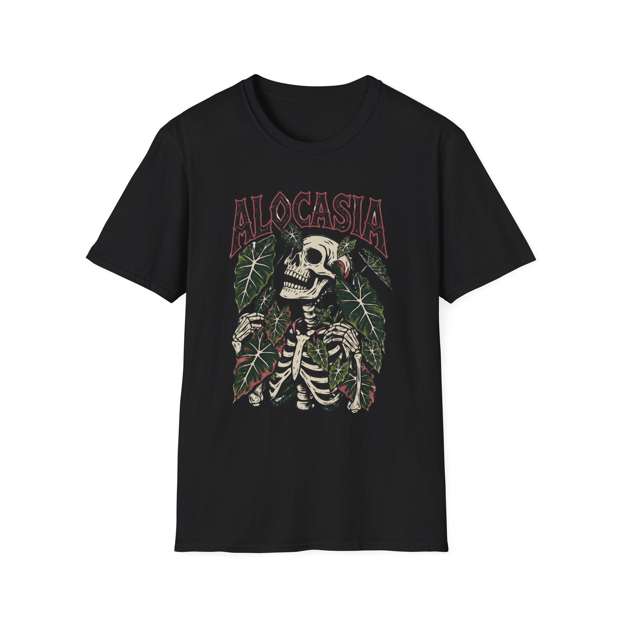 Alocasia Gothic Skeleton T-Shirt