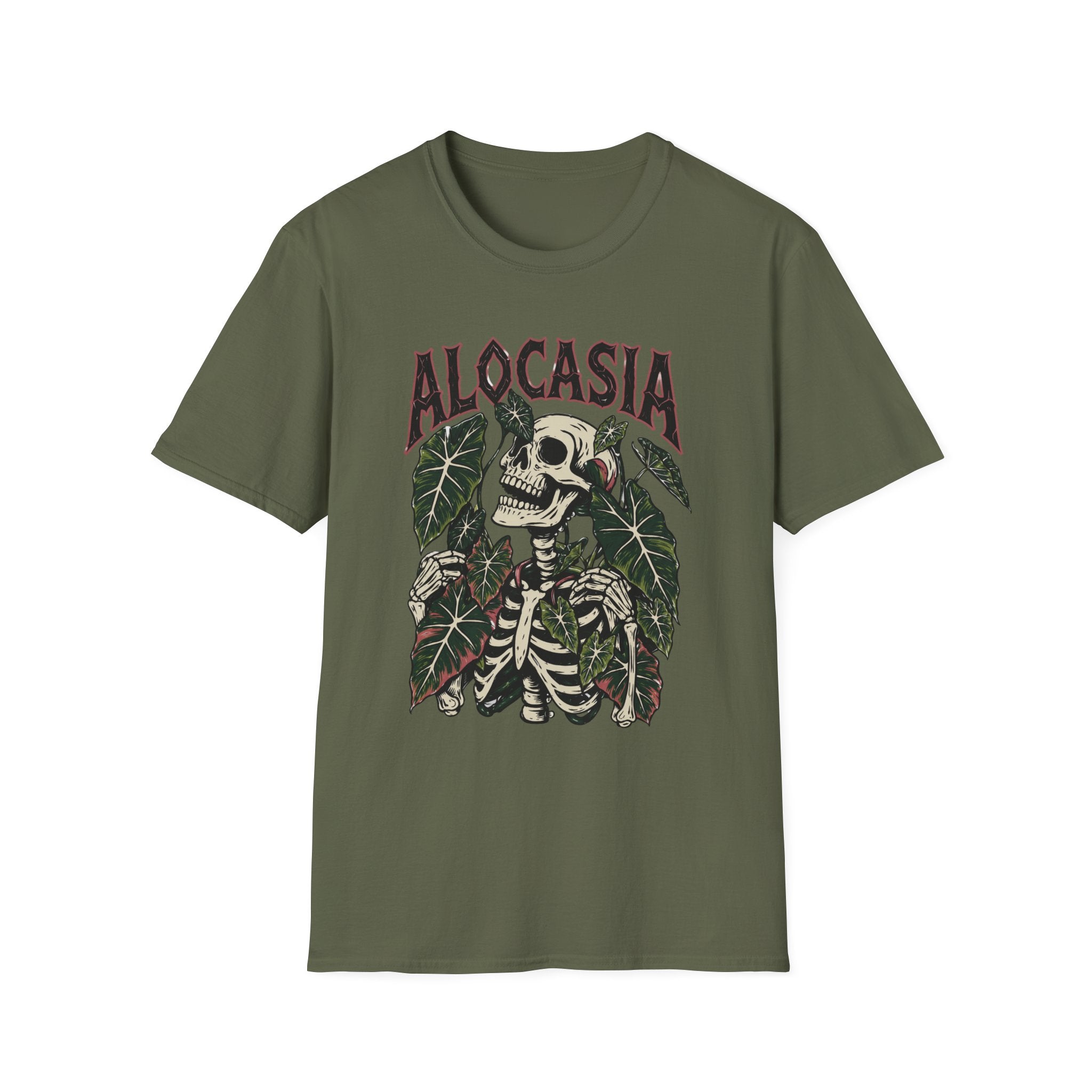 Alocasia Gothic Skeleton T-Shirt