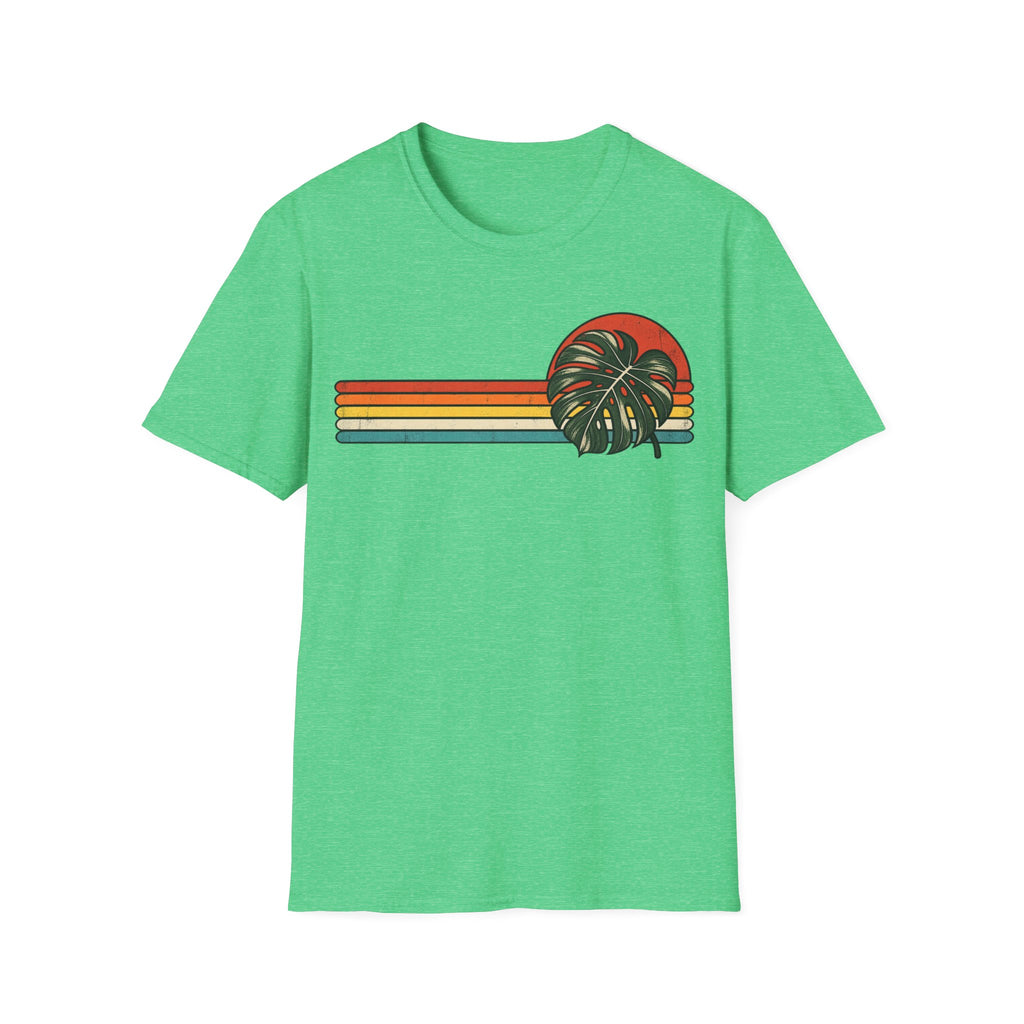 Retro Monstera Leaf T-shirt