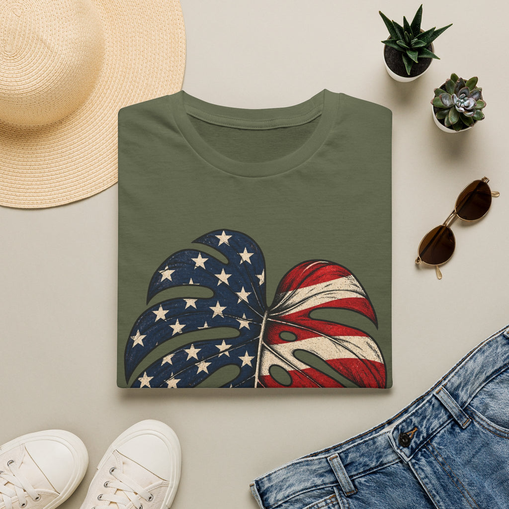 American Monstera Leaf T-shirt