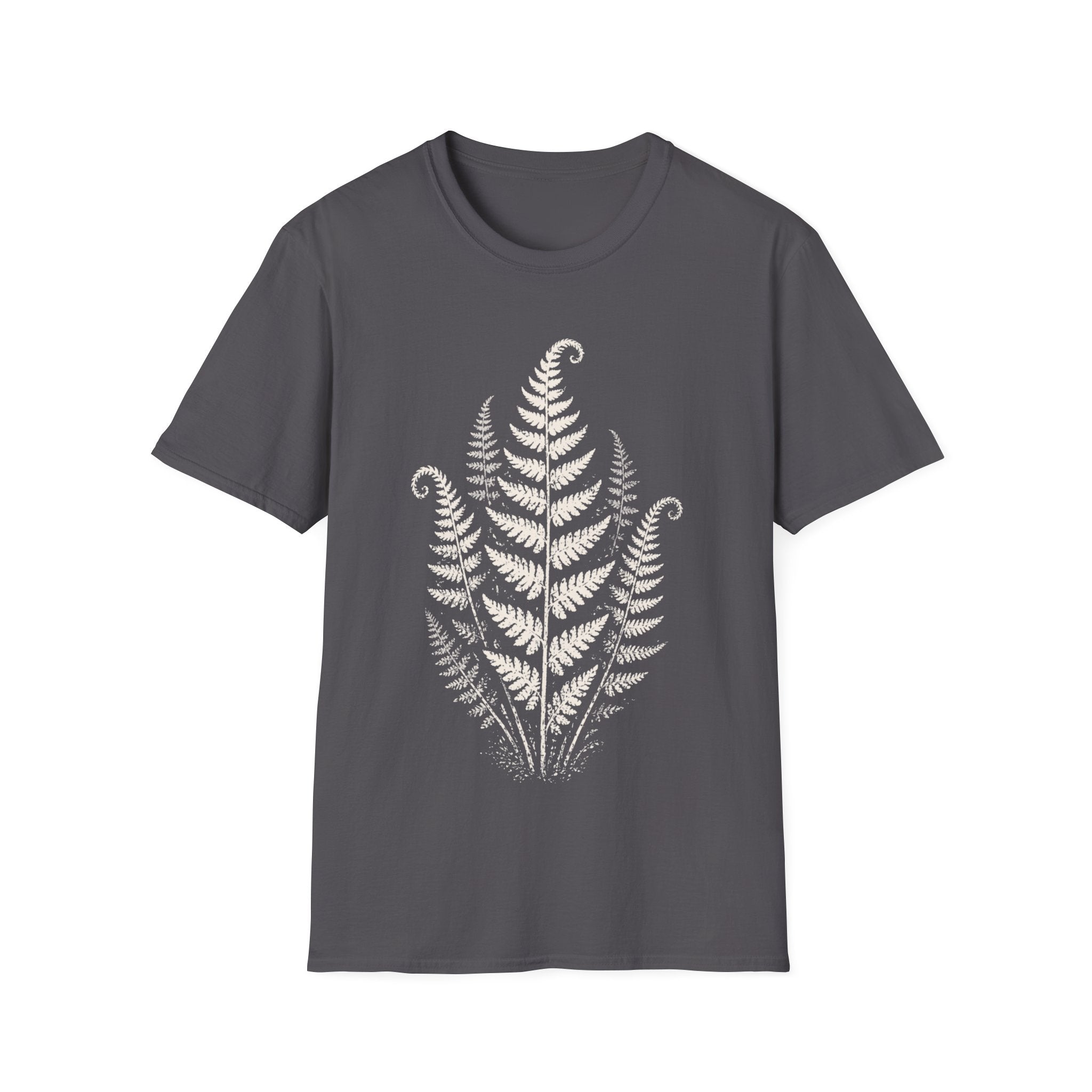 Linocut Minimal Fern T-shirt