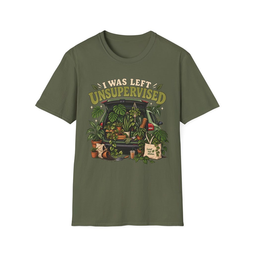 i was left unsupervised T-shirt