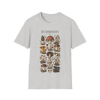 Mushroom Botanical Illustration #3 T-shirt
