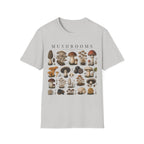 Mushroom Botanical Illustration T-shirt