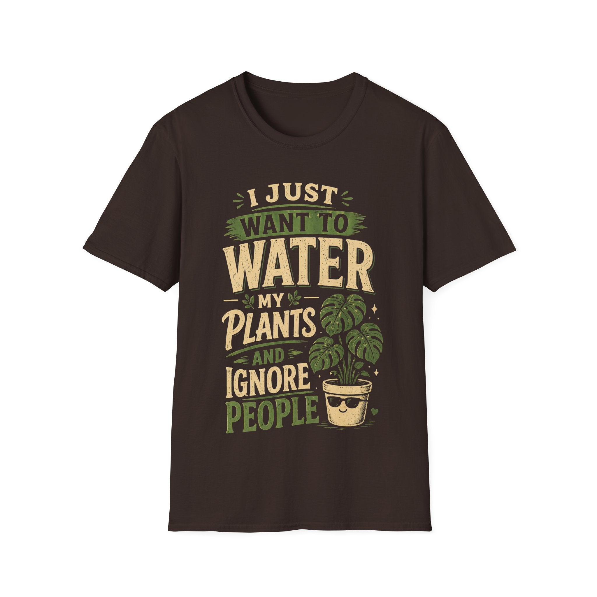 I Just Want To Water My Plants And Ignore People T-shirt