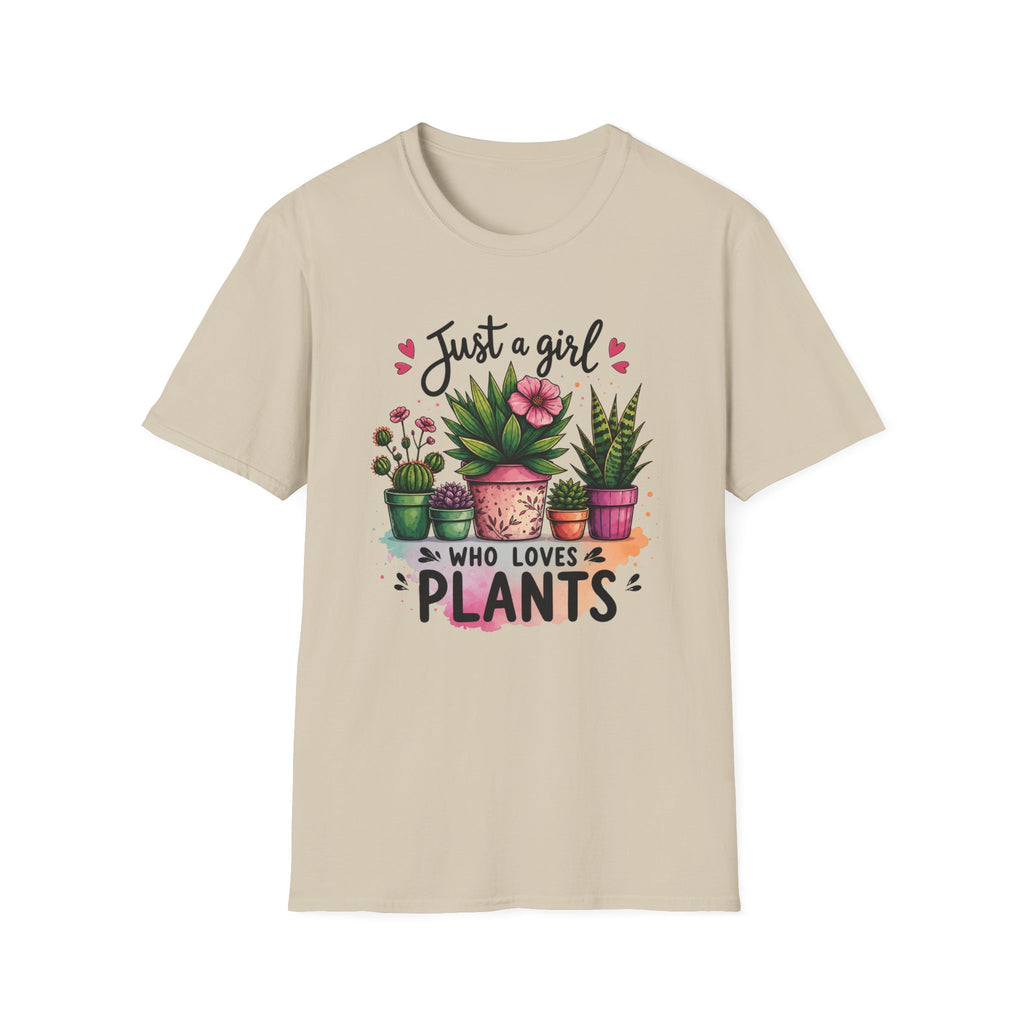 Just A Girl Who Loves Plants T-shirt