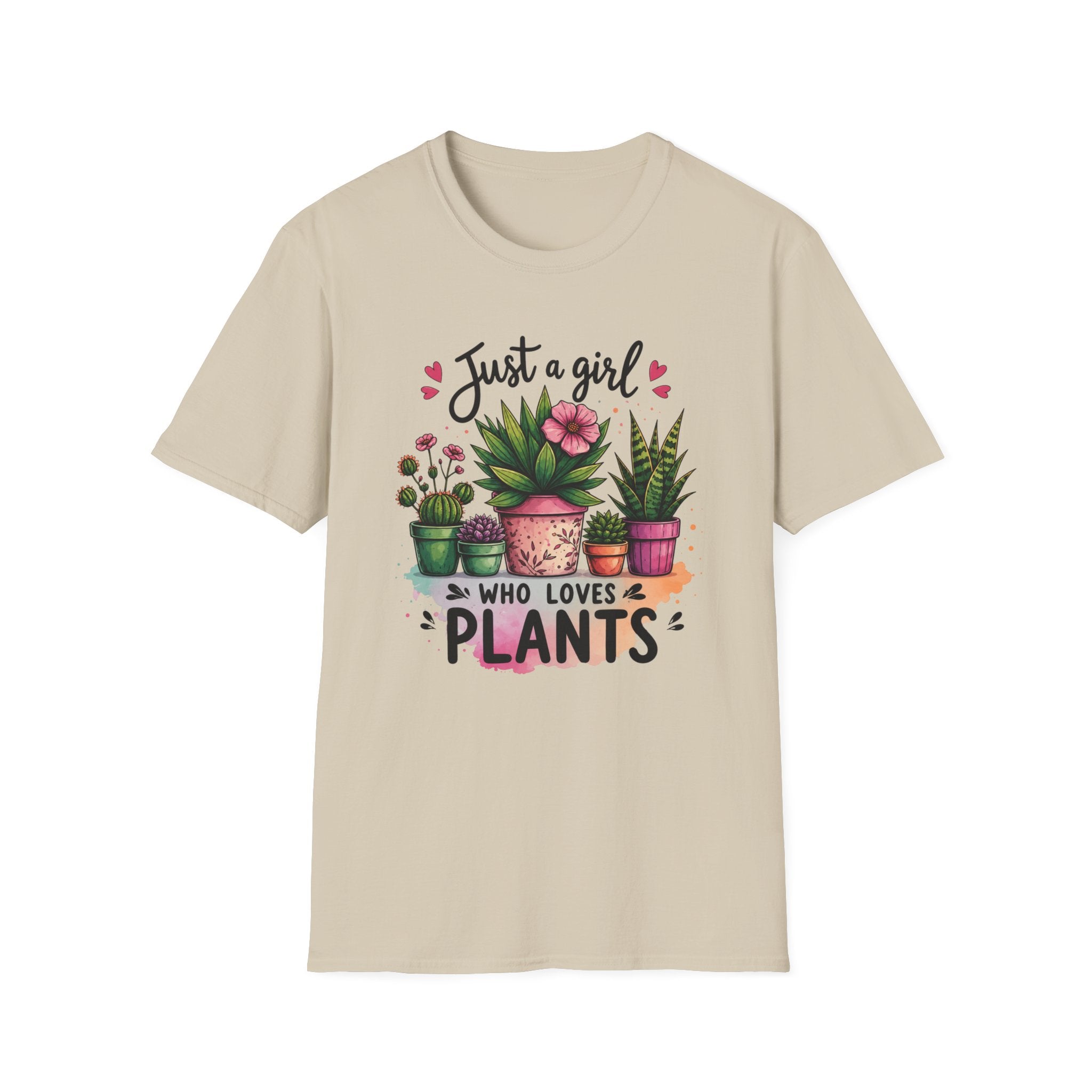 Just A Girl Who Loves Plants T-shirt