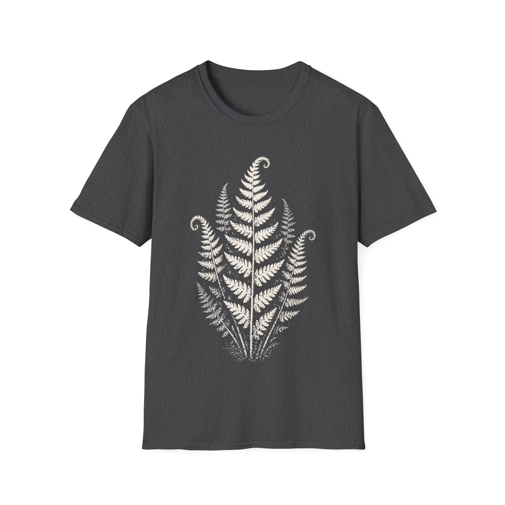 Linocut Minimal Fern T-shirt