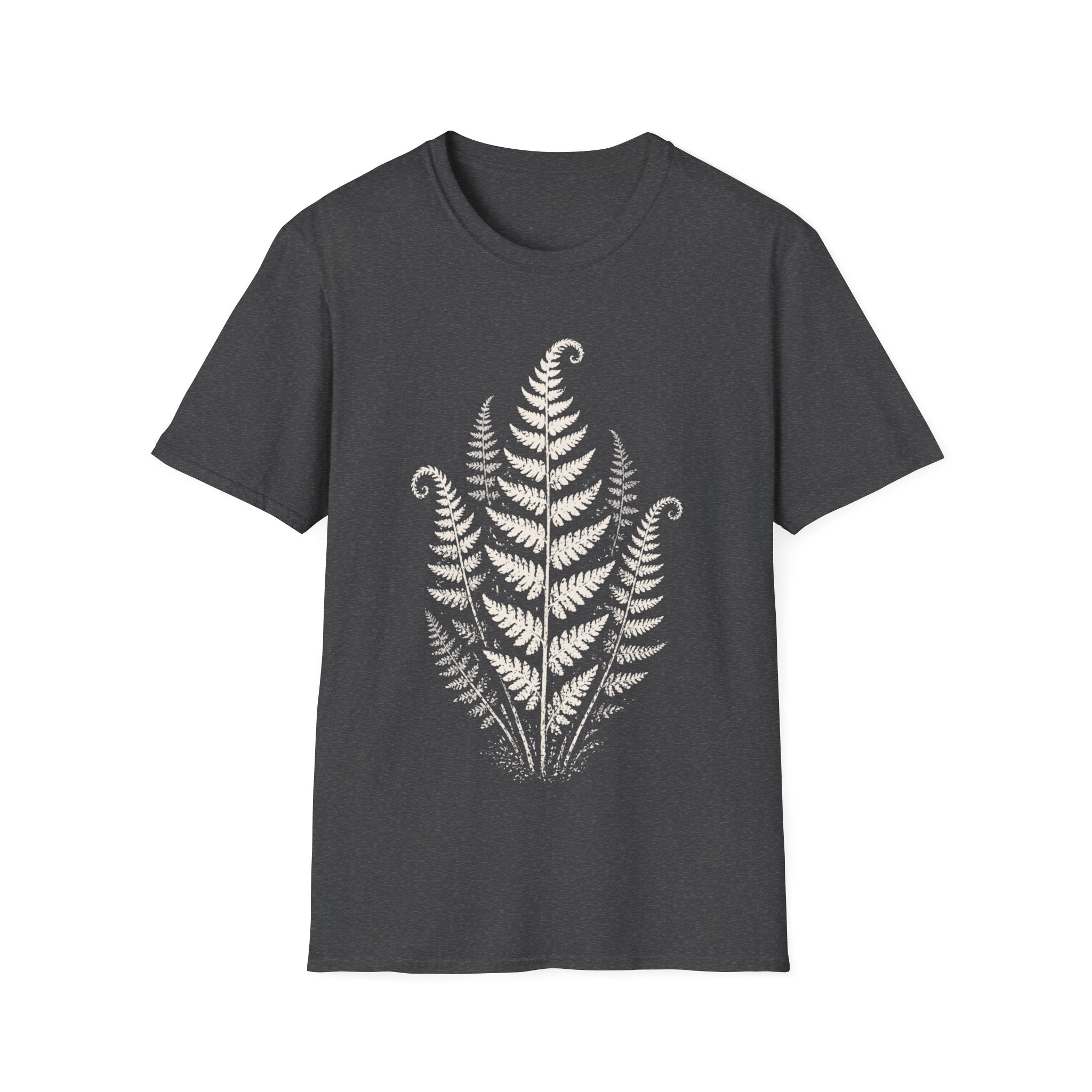 Linocut Minimal Fern T-shirt