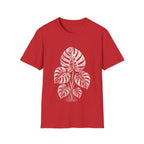 Linocut Monstera T-shirt