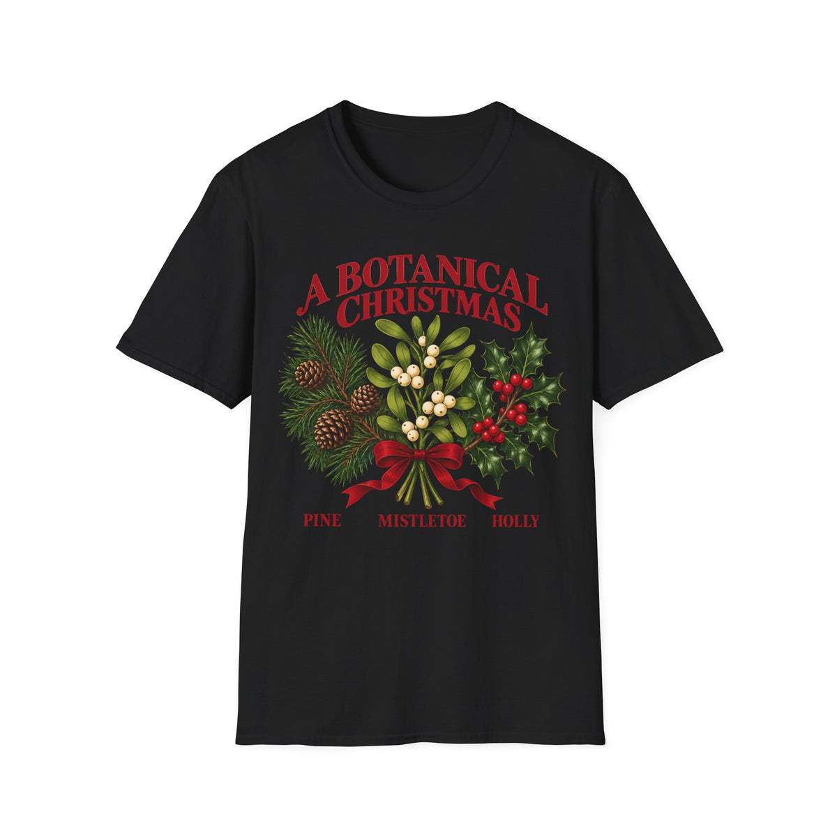 A Botanical Christmas T-Shirt