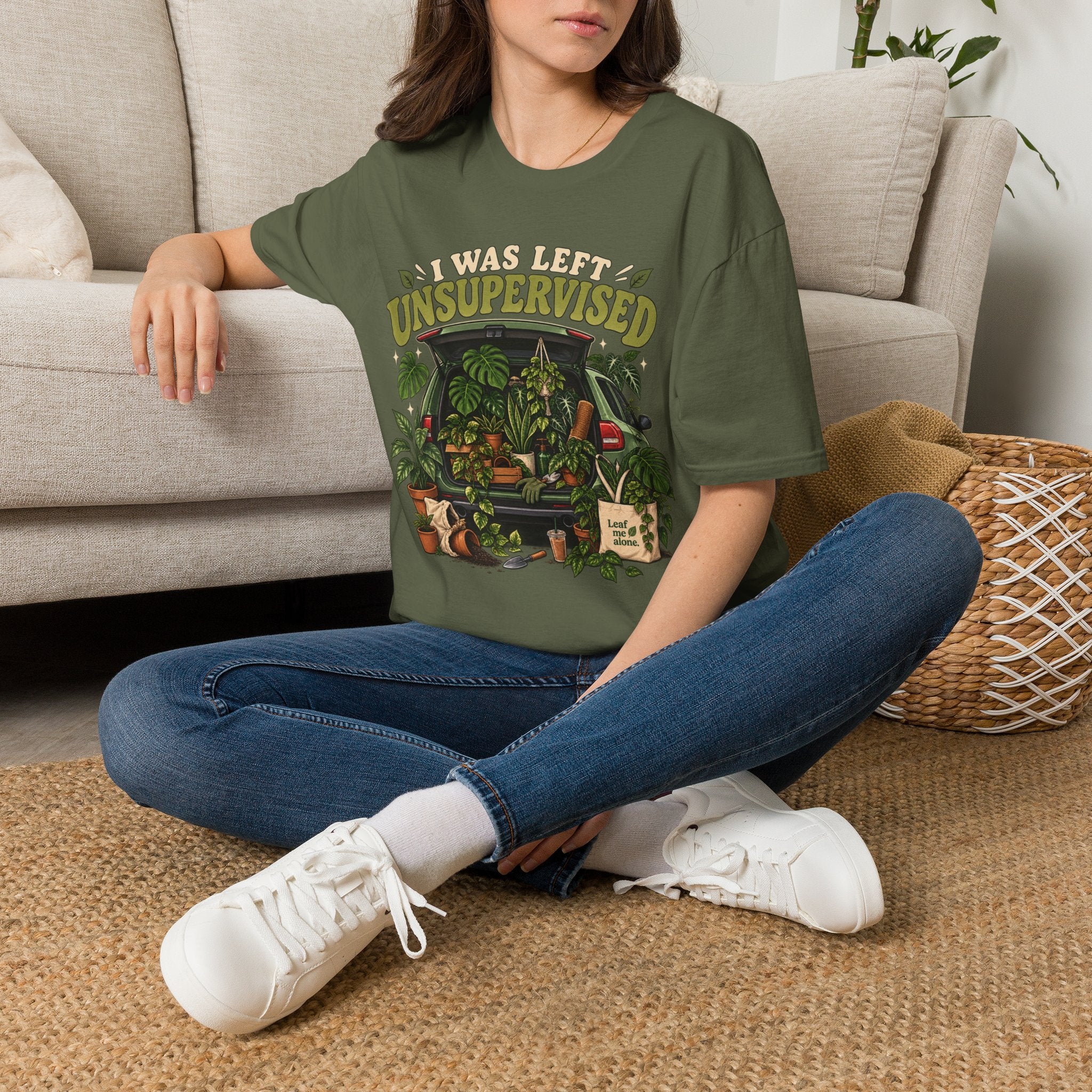 i was left unsupervised T-shirt