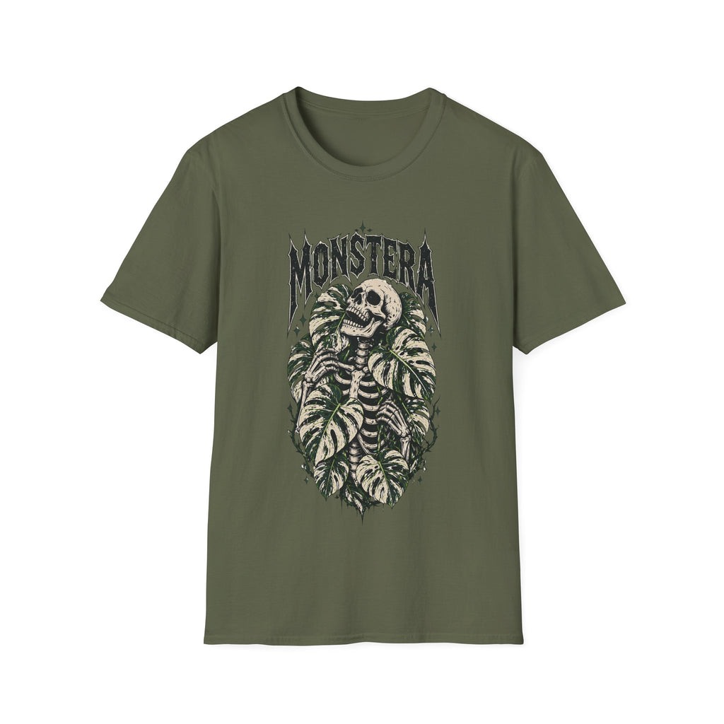 Variegated Monstera Skeleton  #2 T-shirt
