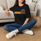 Retro Monstera Leaf T-shirt