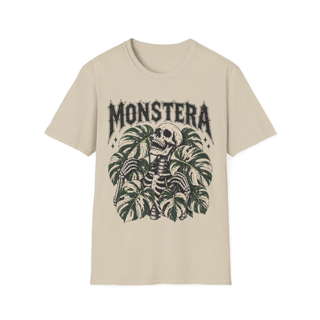 Variegated Monstera Skeleton T-shirt