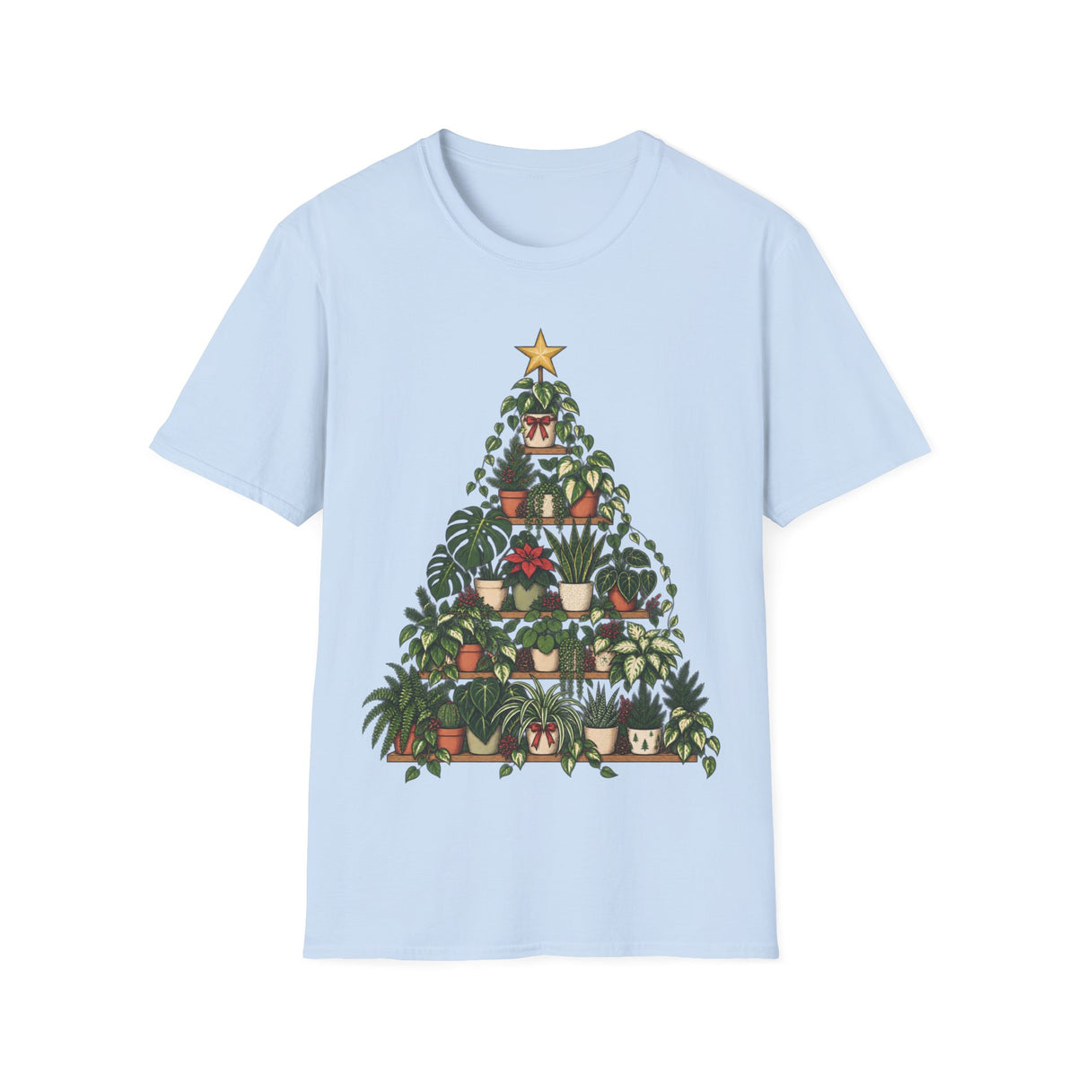Christmas Tree of Houseplants T-shirt