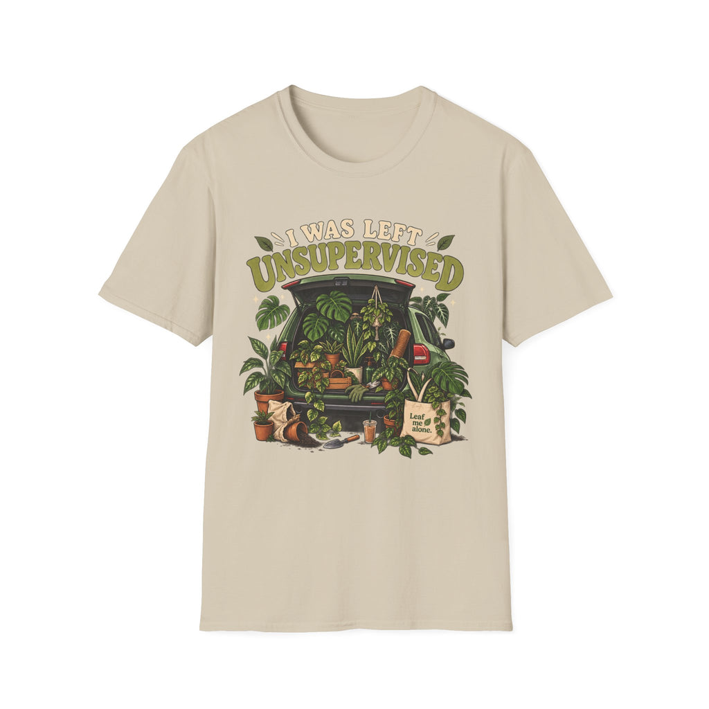 i was left unsupervised T-shirt