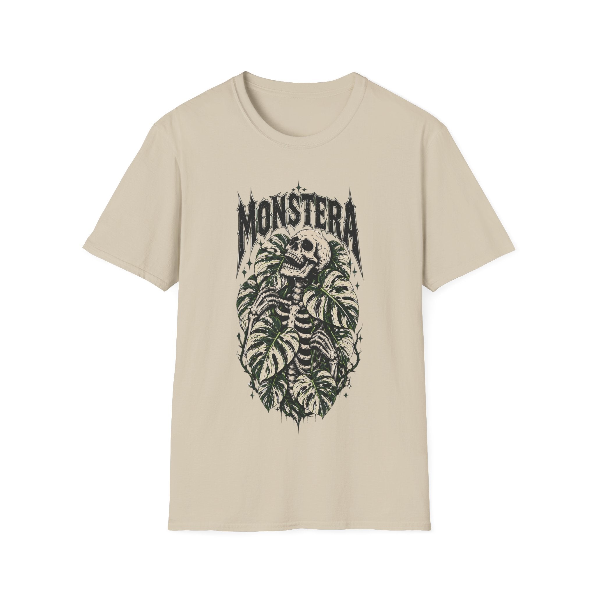 Variegated Monstera Skeleton  #2 T-shirt