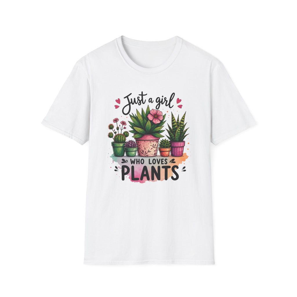 Just A Girl Who Loves Plants T-shirt