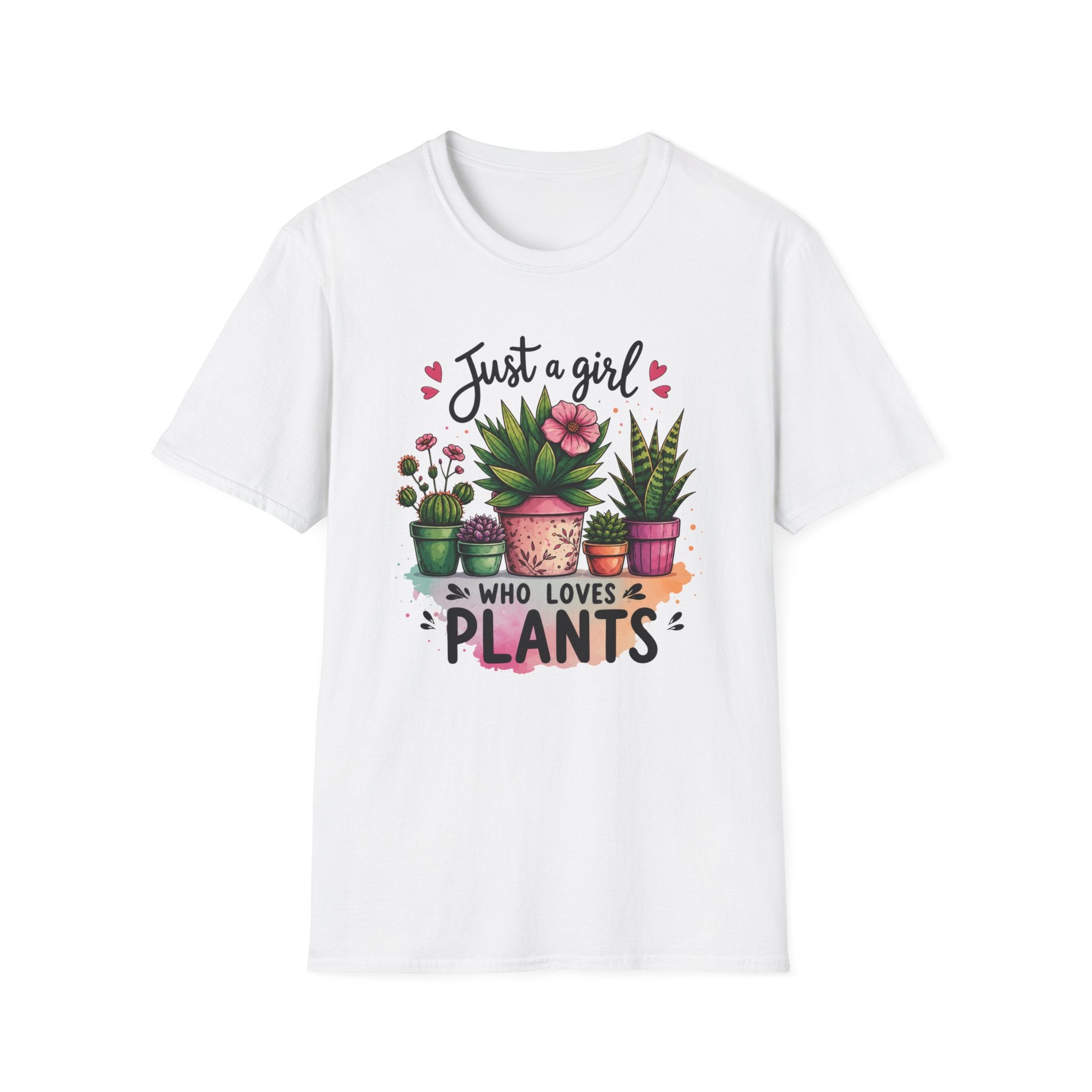 Just A Girl Who Loves Plants T-shirt