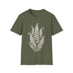 Linocut Minimal Fern #3 T-shirt