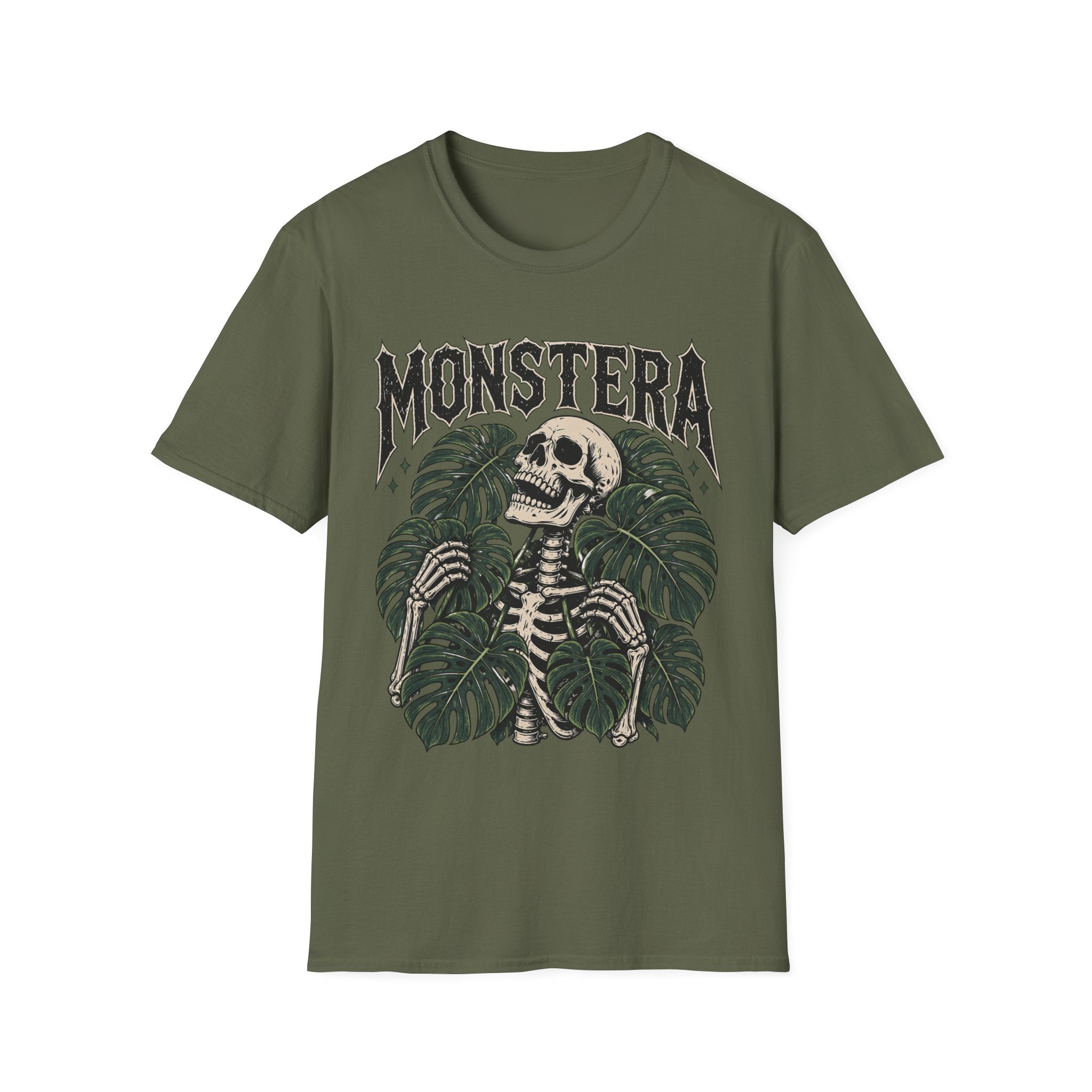 Monstera Skeleton T-shirt