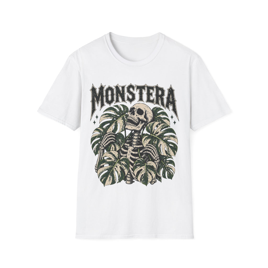 Variegated Monstera Skeleton T-shirt