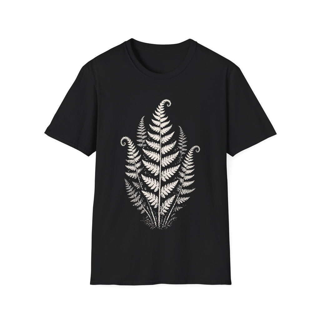 Linocut Minimal Fern T-shirt