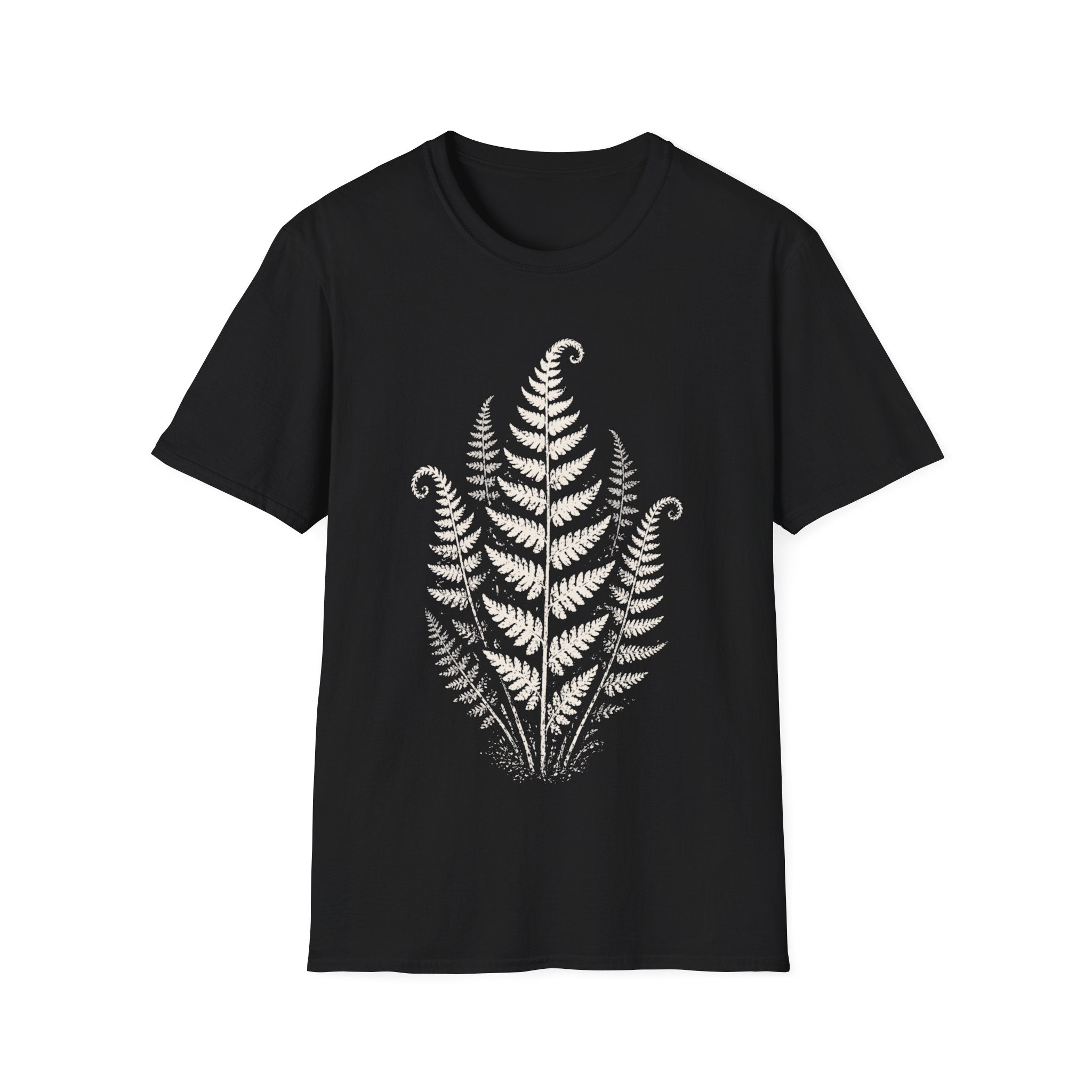 Linocut Minimal Fern T-shirt
