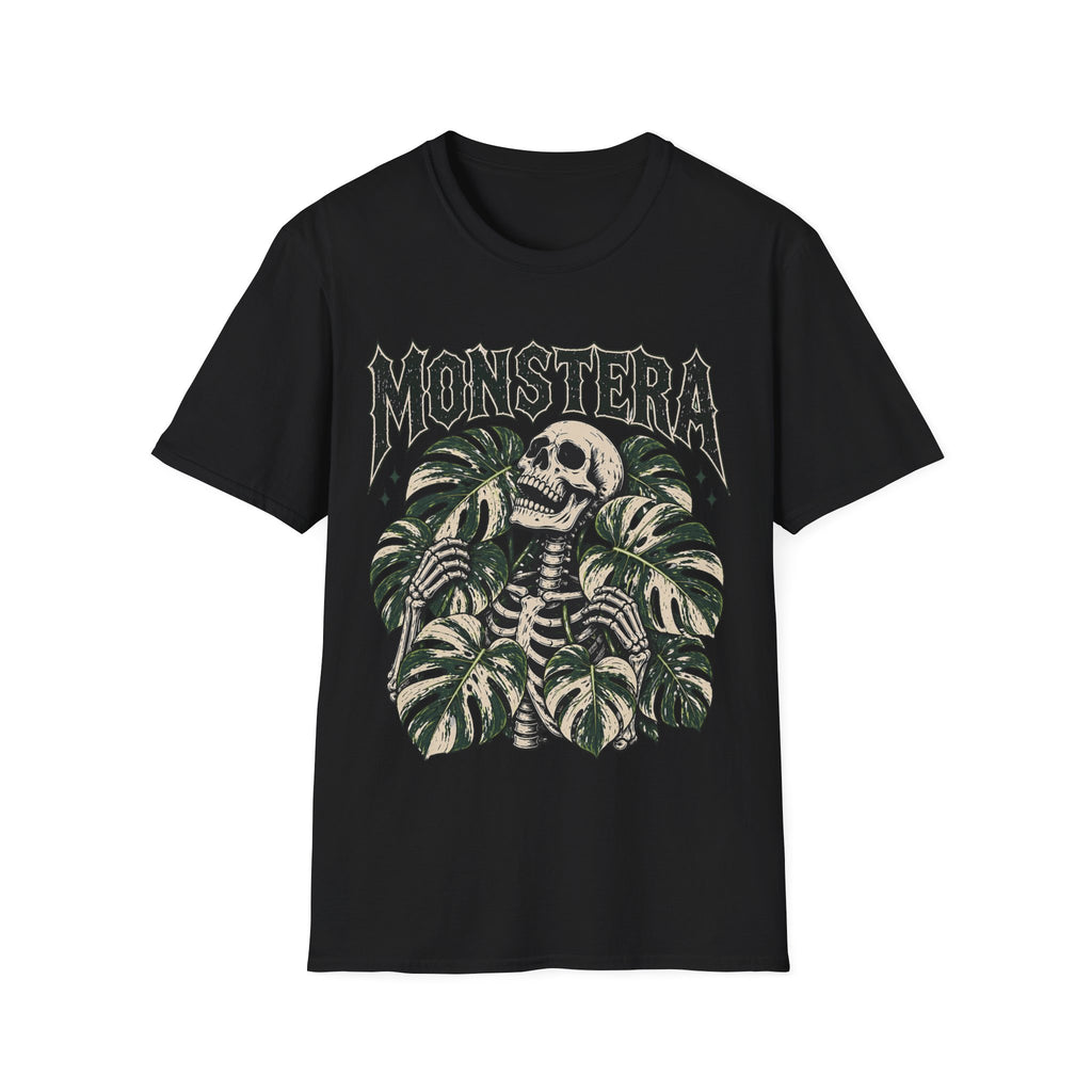 Variegated Monstera Skeleton T-shirt