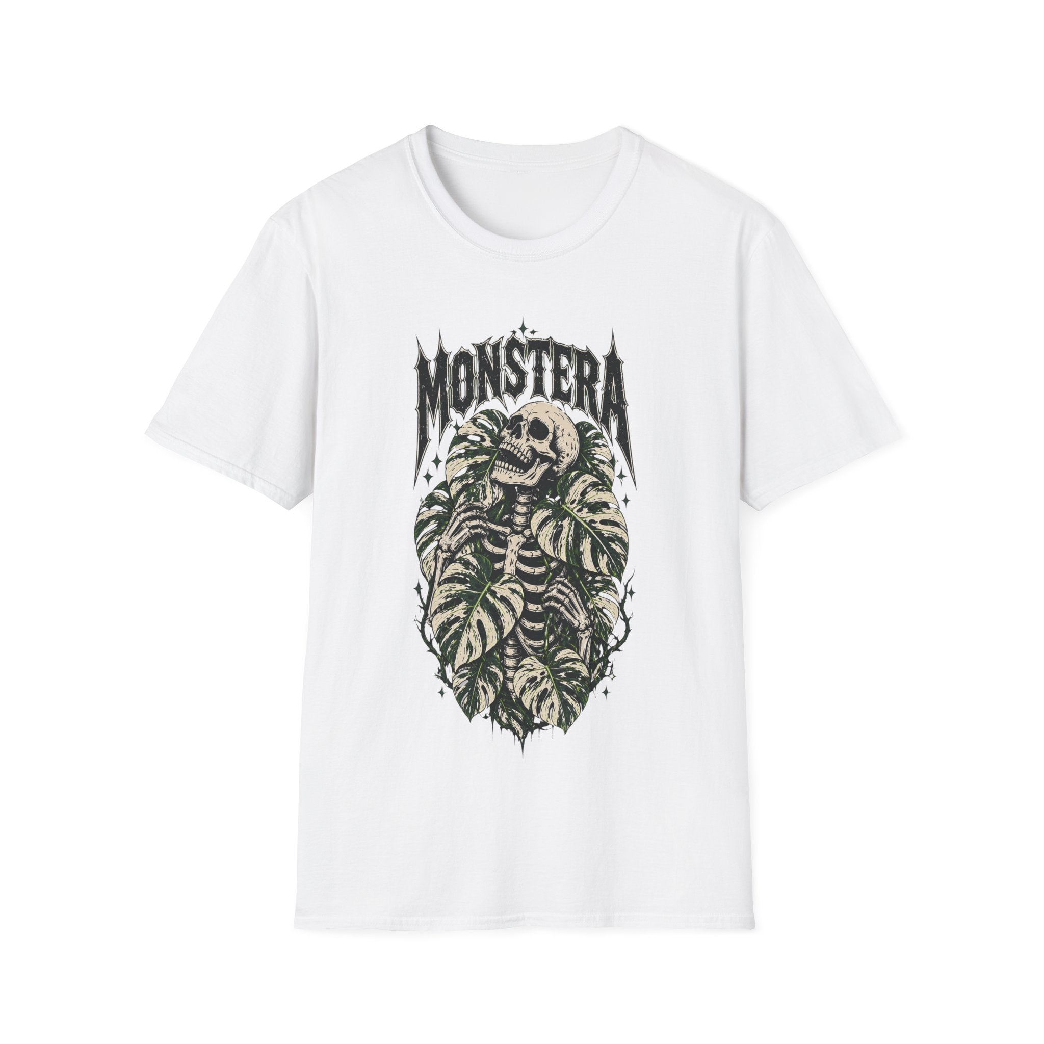 Variegated Monstera Skeleton  #2 T-shirt