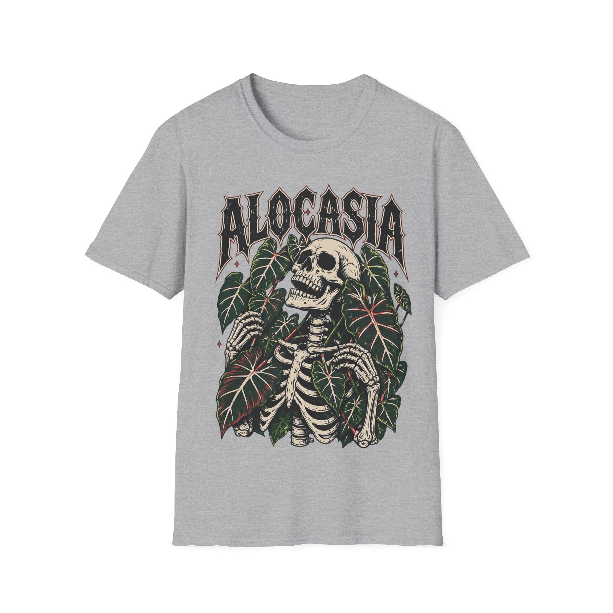 Alocasia Gothic Skeleton T-Shirt