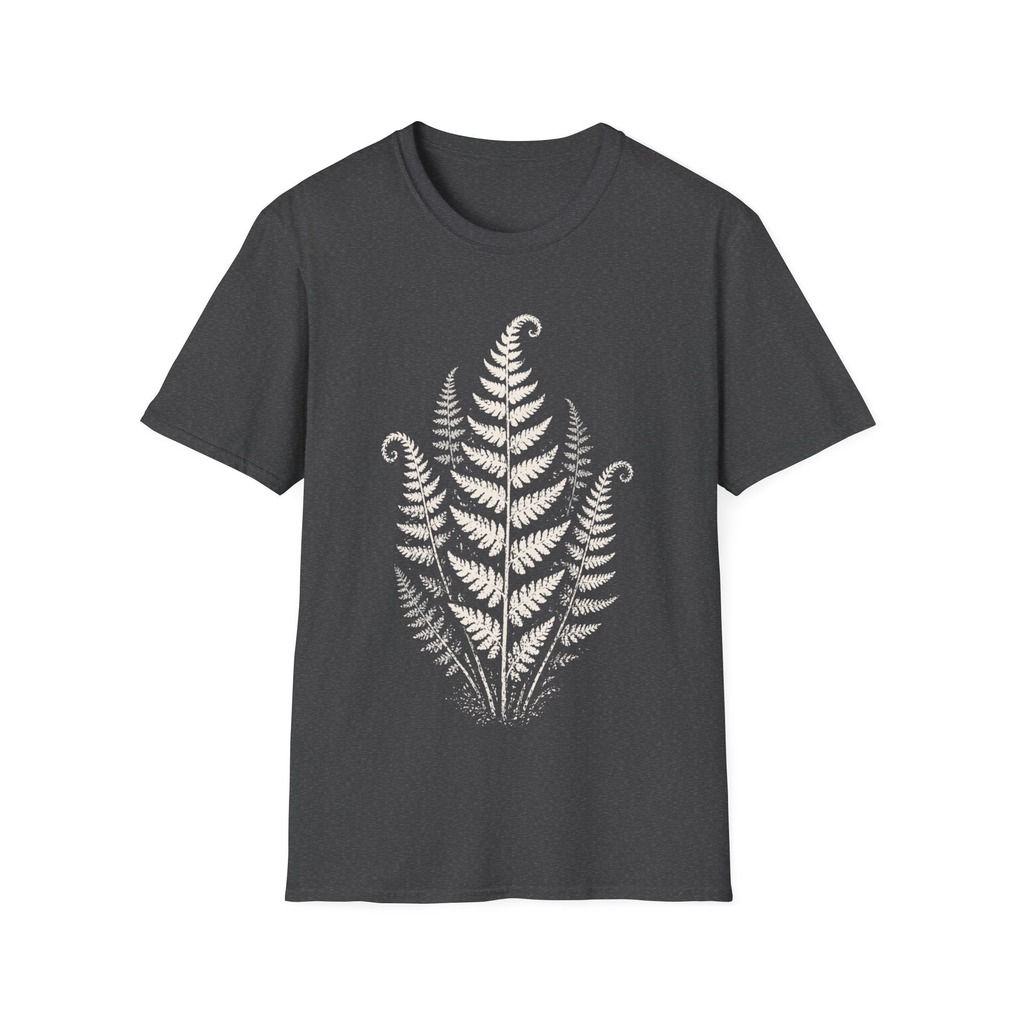 Linocut Minimal Fern T-shirt