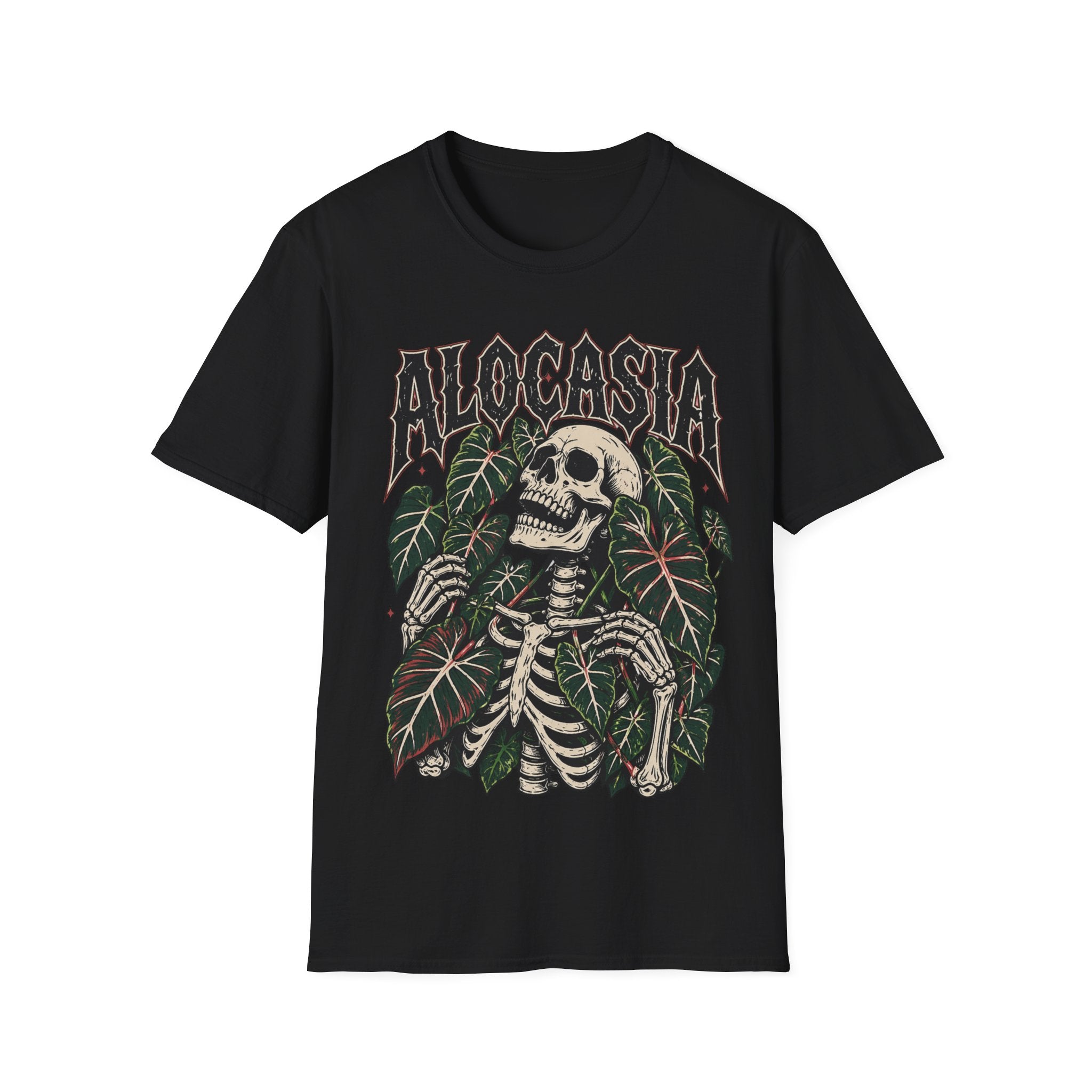 Alocasia Gothic Skeleton T-Shirt