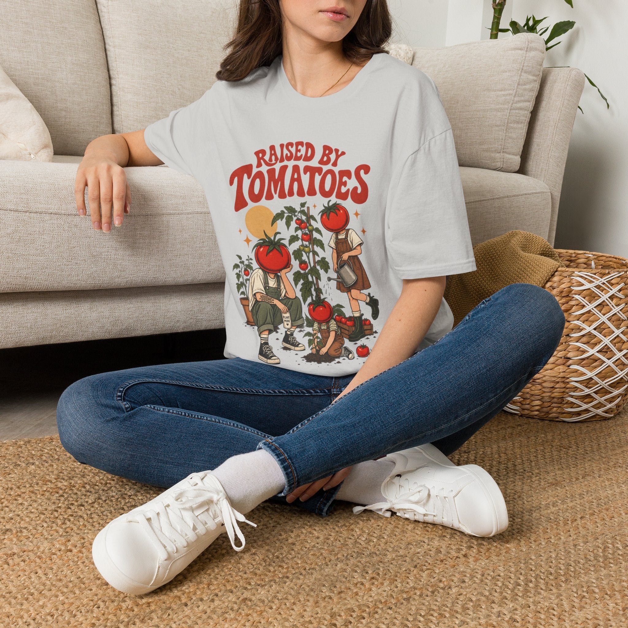 Raised by Tomatoes T-shirt