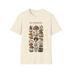 Mushroom Botanical Illustration #3 T-shirt
