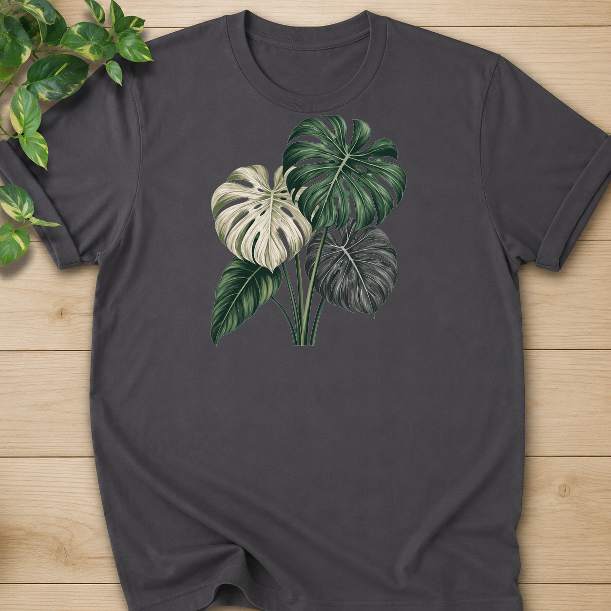 Monstera Leaf Botanical #2 T-shirt