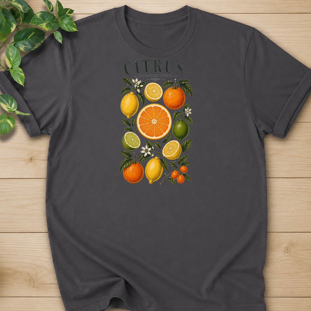 Citrus Botanical Study T-shirt