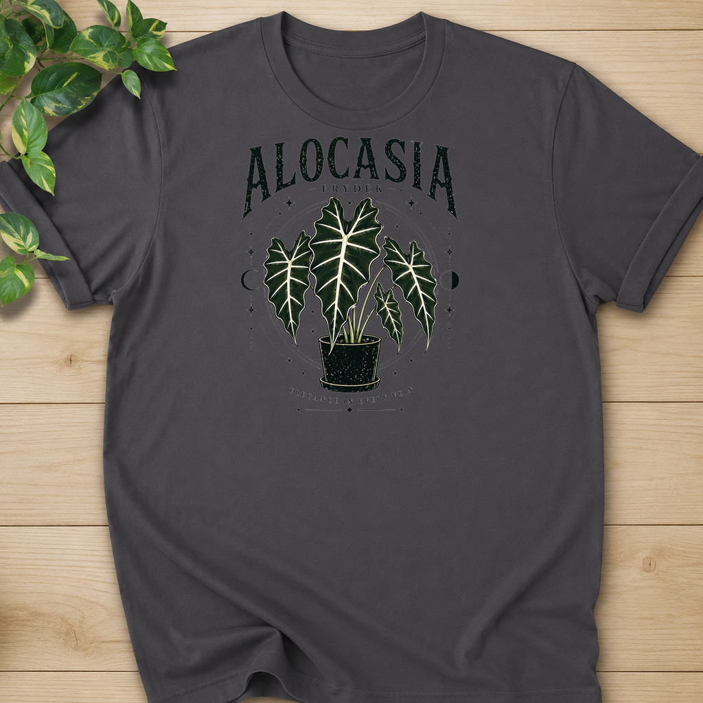 Alocasia Frydek – Elegance in Every Vein Graphic