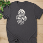 Linocut Monstera T-shirt