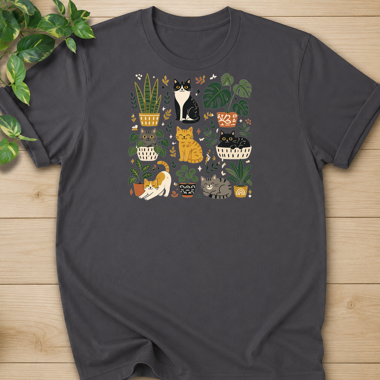 Cats & Houseplants #2 T-shirt